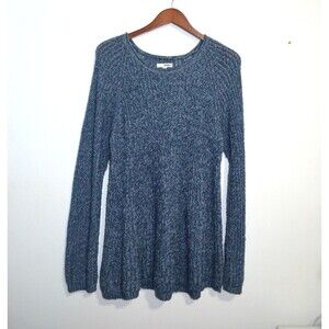 Sonoma Women’s Tunic Sweater Blue Large Long Sleeve
